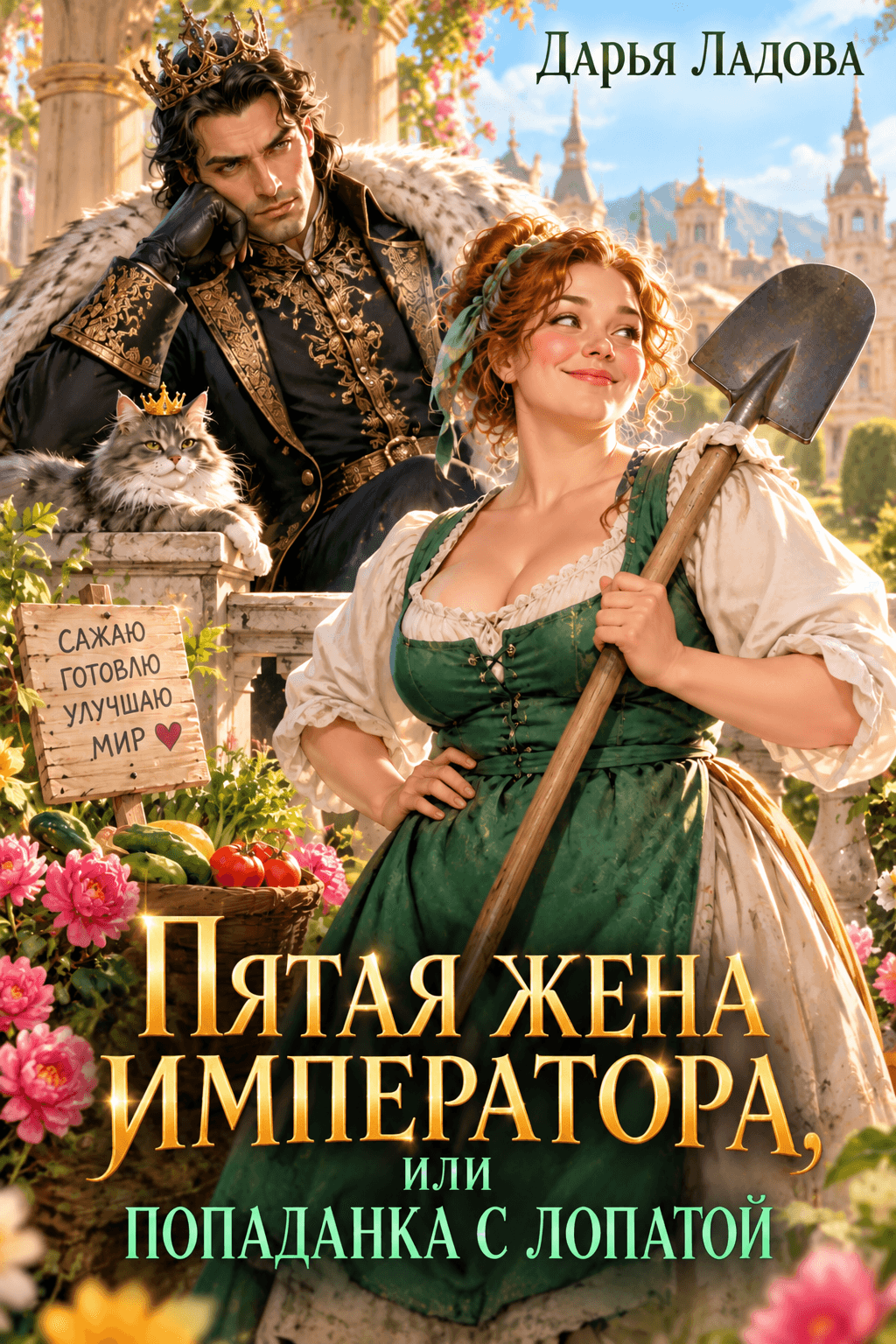 Пятая жена императора, или попаданка с лопатой